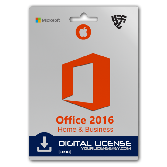 Microsoft Office 2016 Home and Business (Mac)